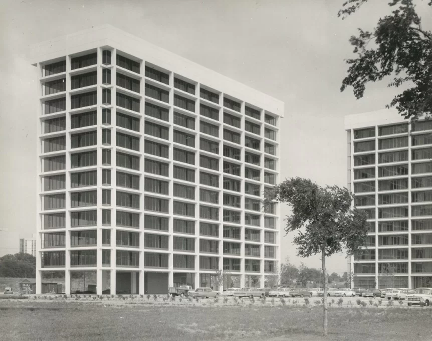 1960's - Stemmons Towers in Dallas